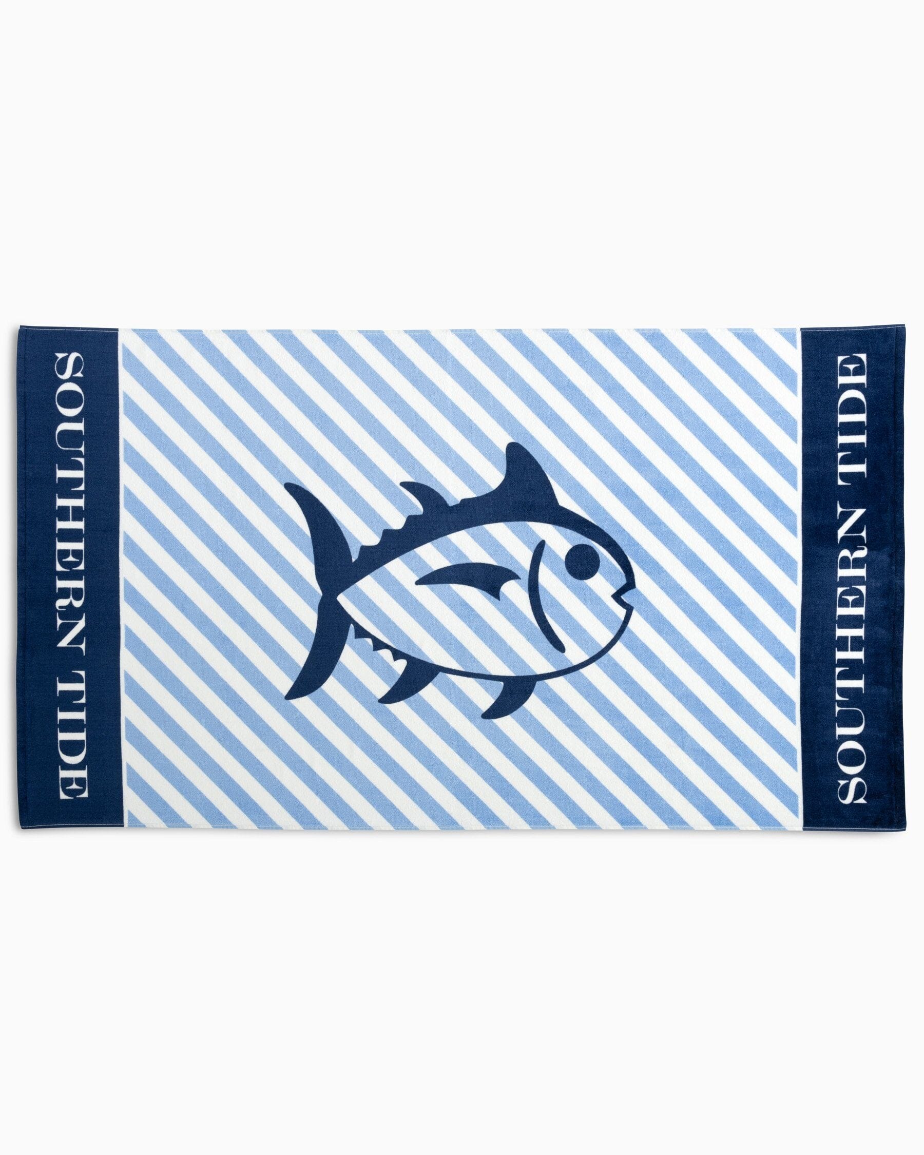 Skipjack Striped French Terry Beach Towel